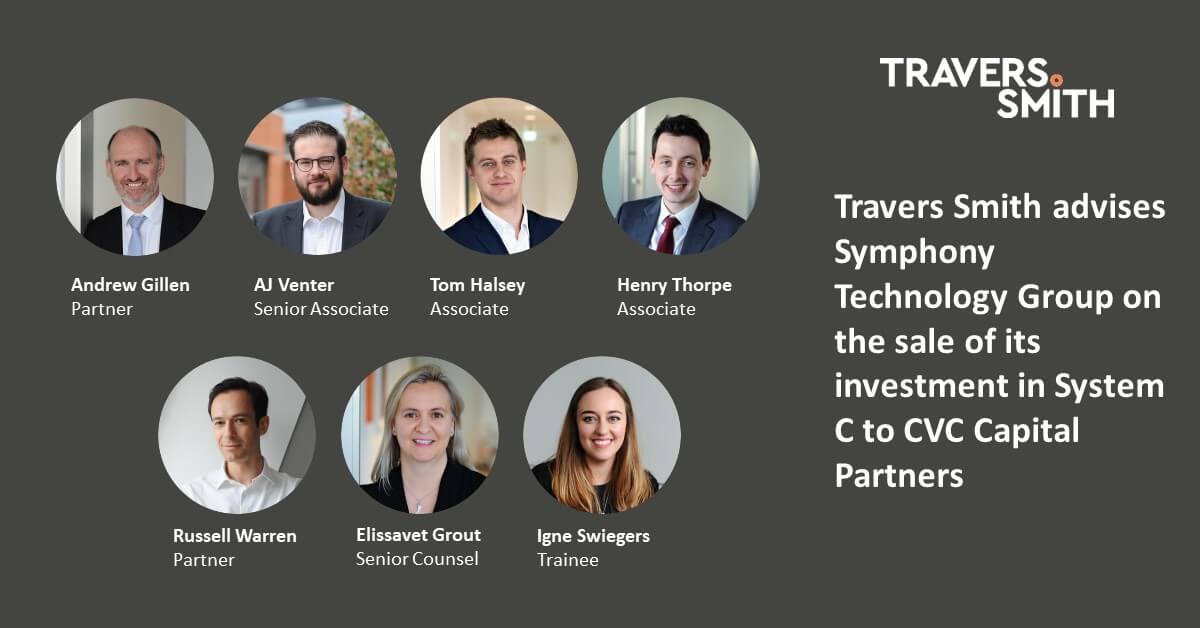 Travers Smith advises Symphony Technology Group on the sale of its