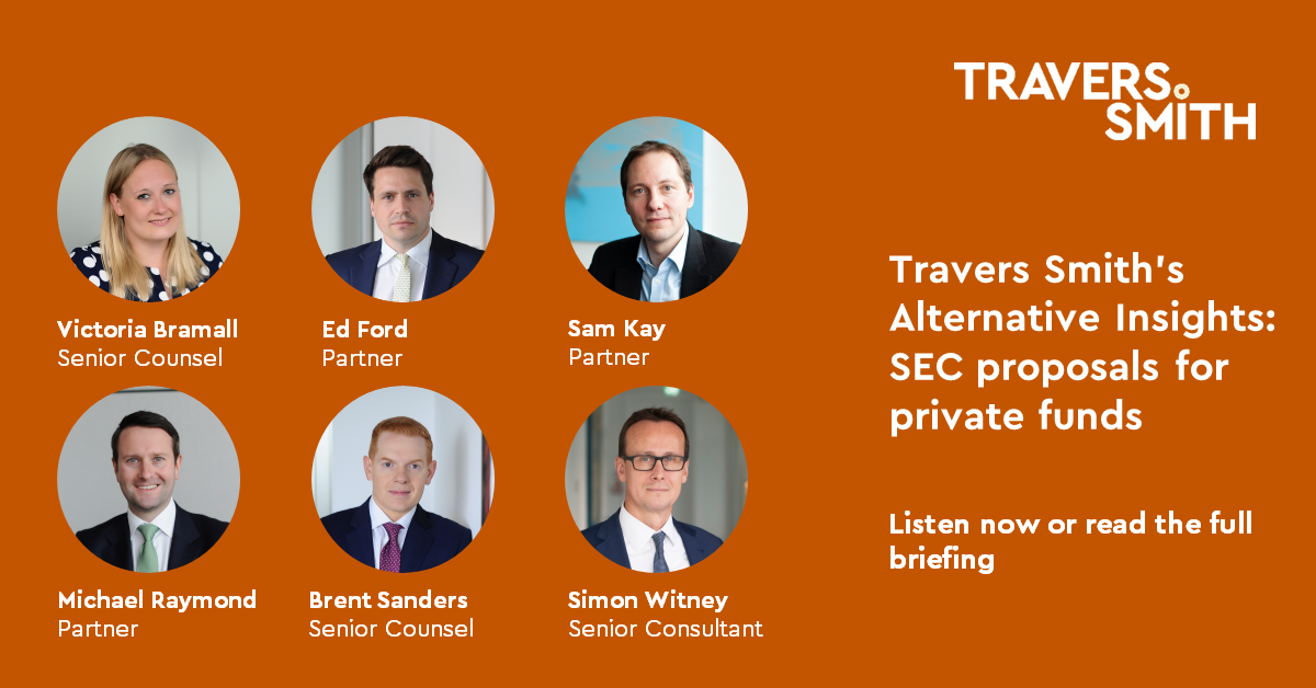 Travers Smith's Alternative Insights SEC proposal for private funds