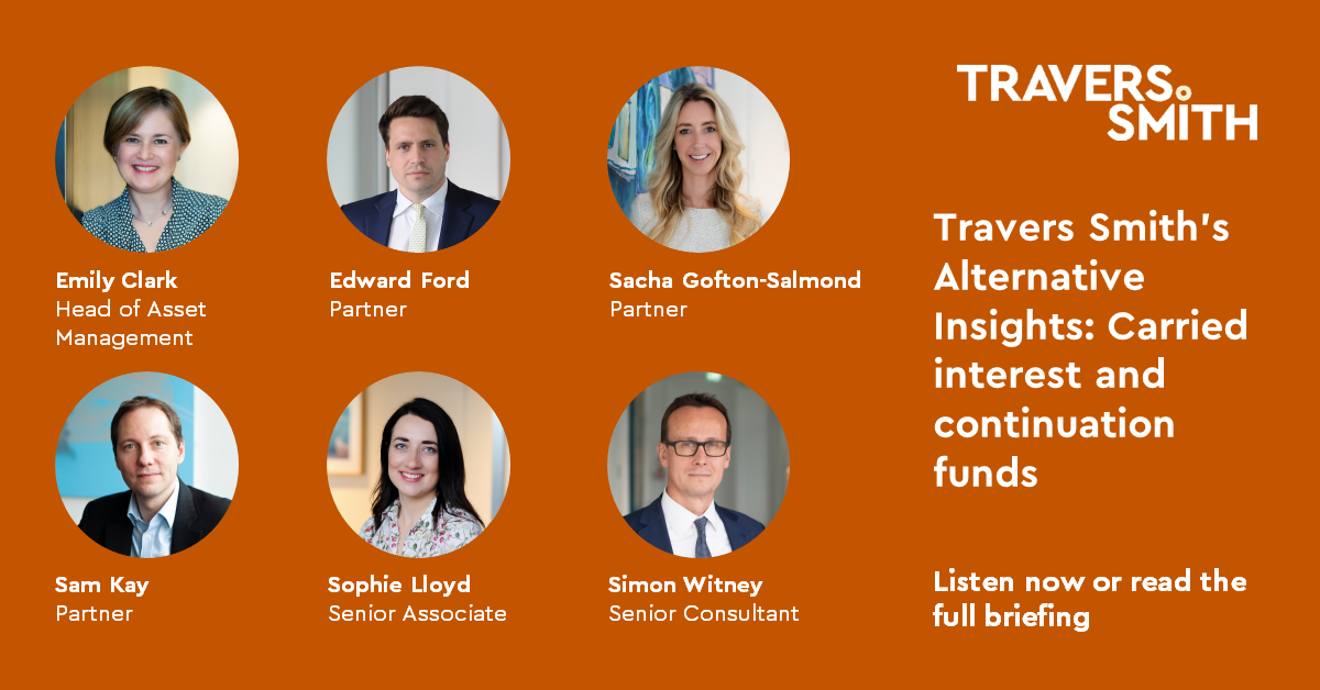 Travers Smith's Alternative Insights Carried interest and continuation